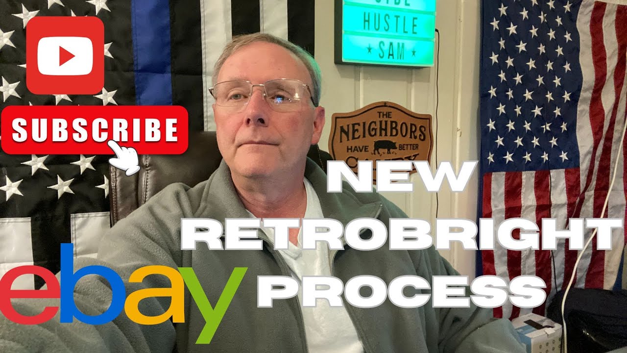 Simple, Easy, & Cheap Retrobright Process That Works!