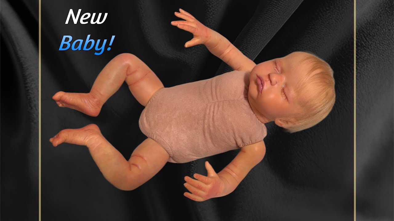 Reborn baby reveal of John John Sculpt |Dressing |Name Reveal #rebornbabydoll