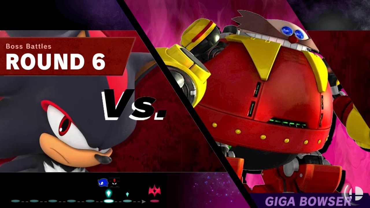 Shadow The Hedgehog (Moveset) vs SSBU Boss Battles 9.9 Difficulty -By Doctor Dark [CRASH]
