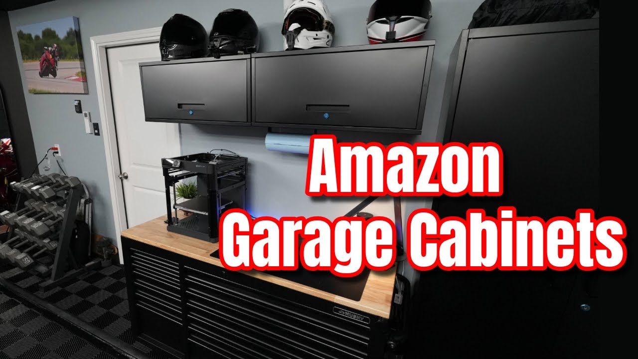 Гаражные шкафы Yizosh Amazon | Установка