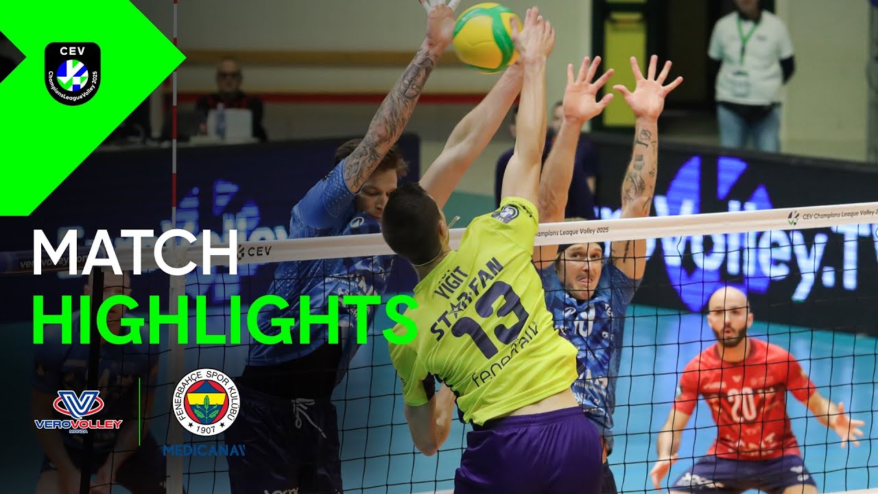 Highlights | Mint Vero Volley MONZA vs. Fenerbah&ccedil;e Medicana ISTANBUL | CEV CL Volley 2025
