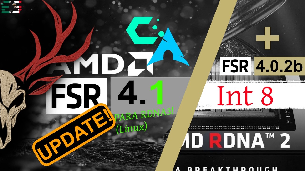 [UPDATE!!] FSR 4.1 Now Official for RDNA3 on Linux + FSR 4.0.2b Int8 for RDNA2!!