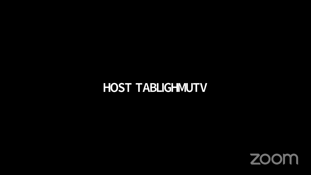 HOST TABLIGHMUTV's Personal Meeting Room