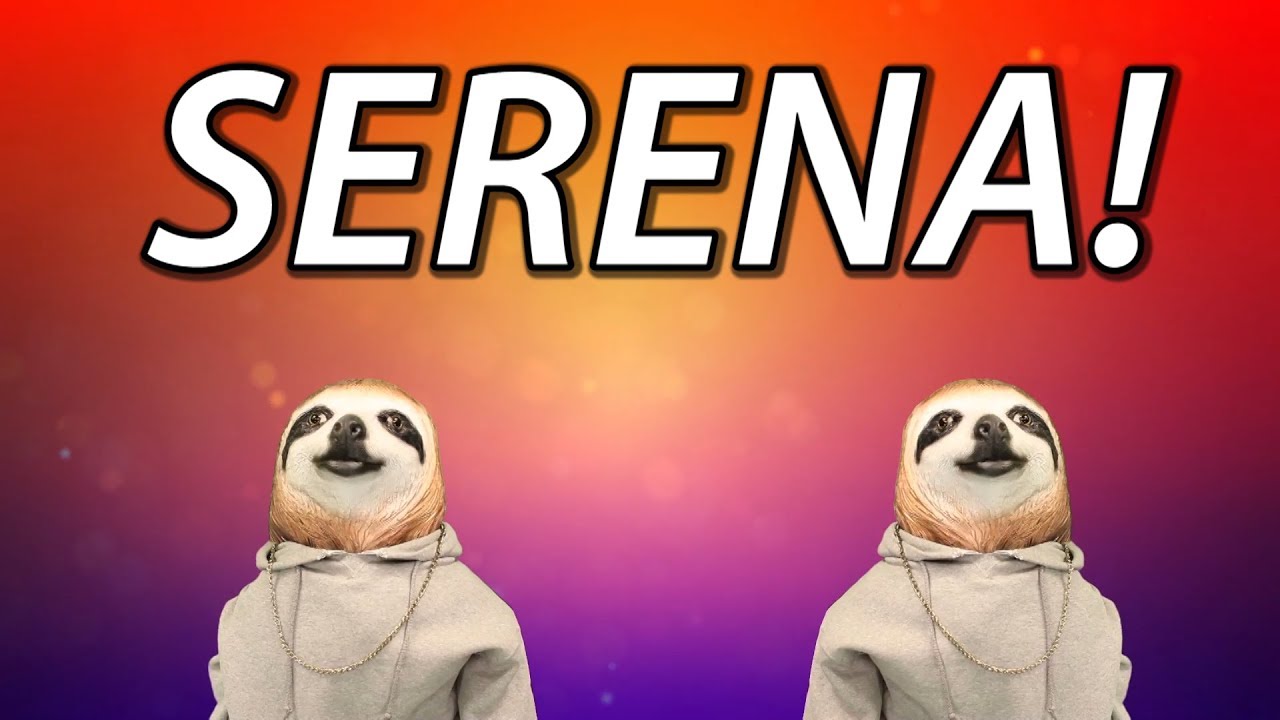 HAPPY BIRTHDAY SERENA! - SLOTH HAPPY BIRTHDAY RAP