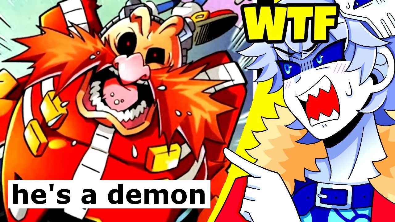 100% Blind Reaction To Eggman’s Full Story & Lore | Archie Sonic