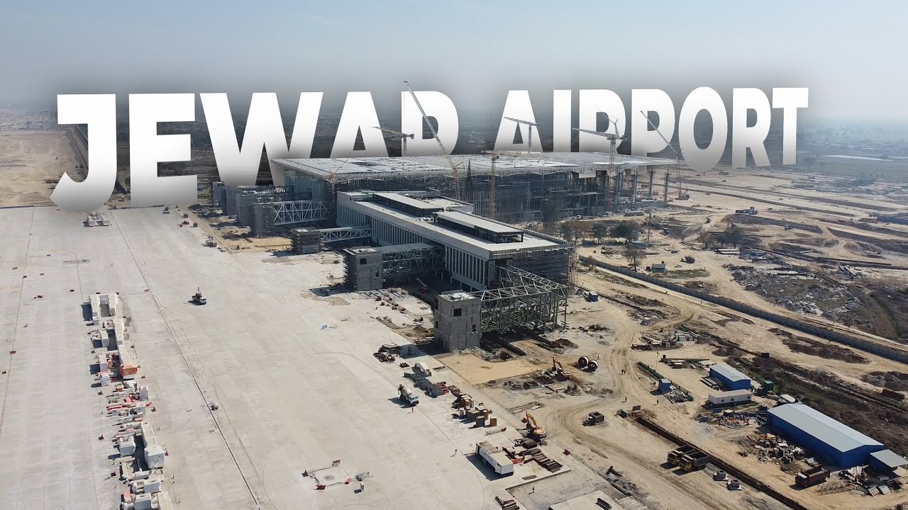 INDIA's BIGGEST Airport | JEWAR AIRPORT | Opening Soon? | 2025 Update | Drone view