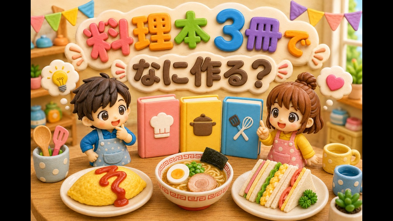 子どもと楽しむ料理本3選｜障がいのある子も「できた！」が増える魔法のレシピ