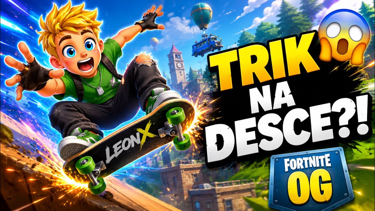 TRIK NA DESCE?! 😱 Fortnite OG