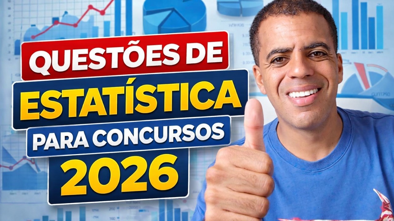 Estatística para Concursos 2026