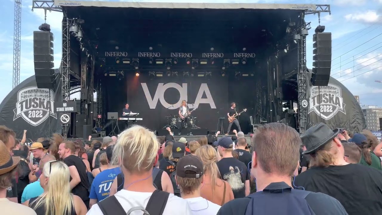 VOLA - Straight Lines (Live Tuska 2022)