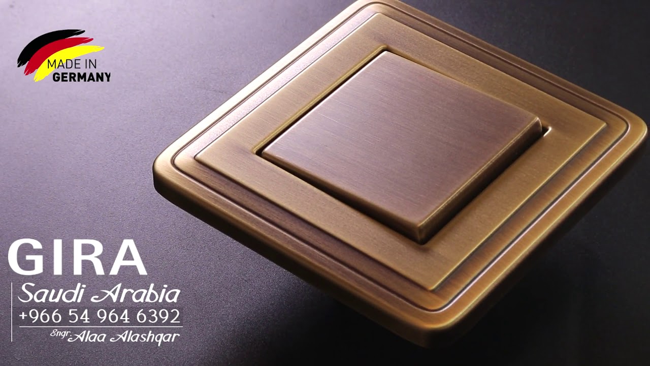 GIRA ClassiX frames bronze | GERMANY Wiring Devices | 0211621