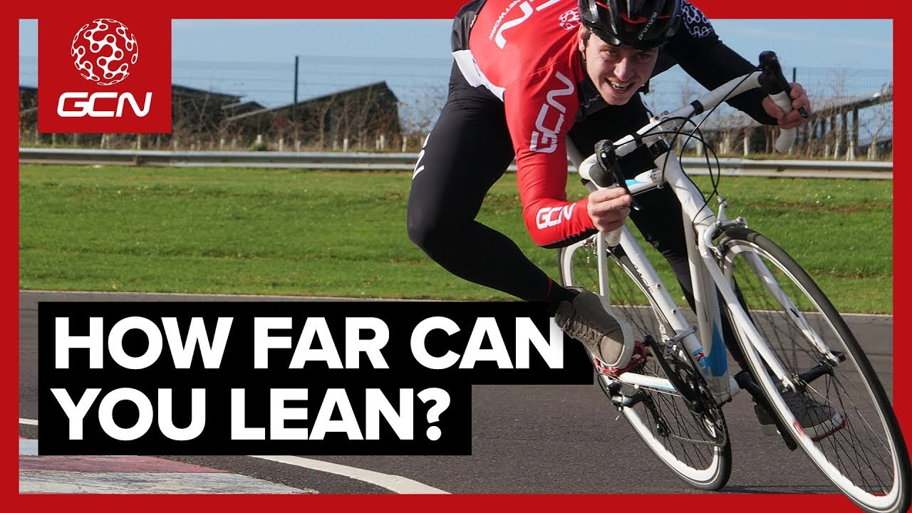 Searching For The Limits Of Cornering A Road Bike | GCN Doesn't Do Science