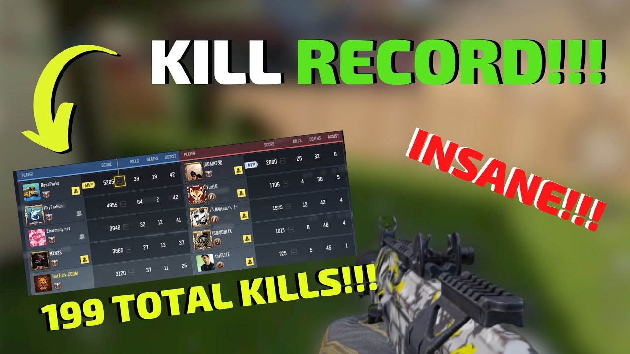 *INSANE* WORLD SQUAD KILL RECORD in LEGENDARY RANKED!?!?! 199 KILLS!! Call of Duty: Mobile *TRYHARD*