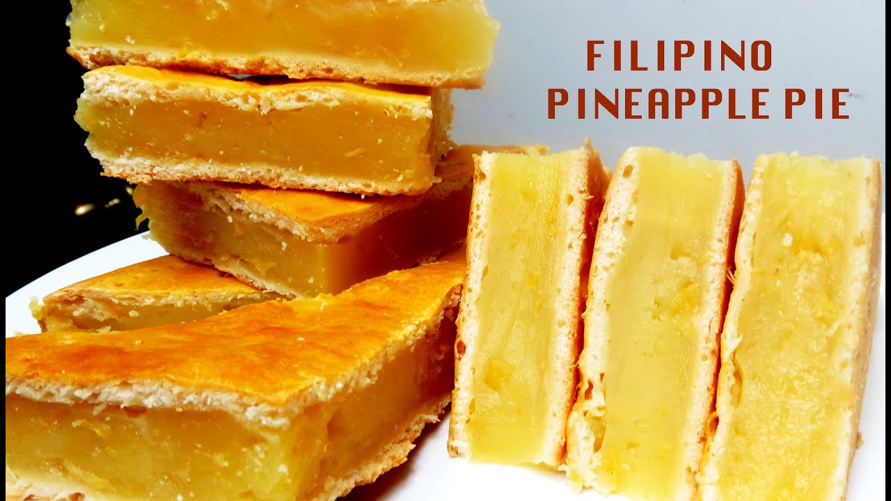 PINEAPPLE PIE FILIPINO VERSION | PINEAPPLE PIE PHILIPPINE BAKERY STYLE | HOW To Make PINEAPPLE PIE