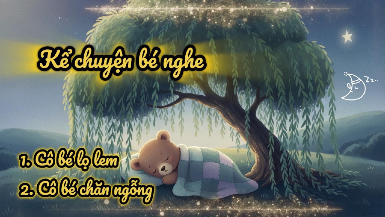 Chuyện ru ngủ cho bé 3–5 tuổi | 37 phút ngủ ngon – Cô bé lọ lem và Cô bé chăn ngỗng