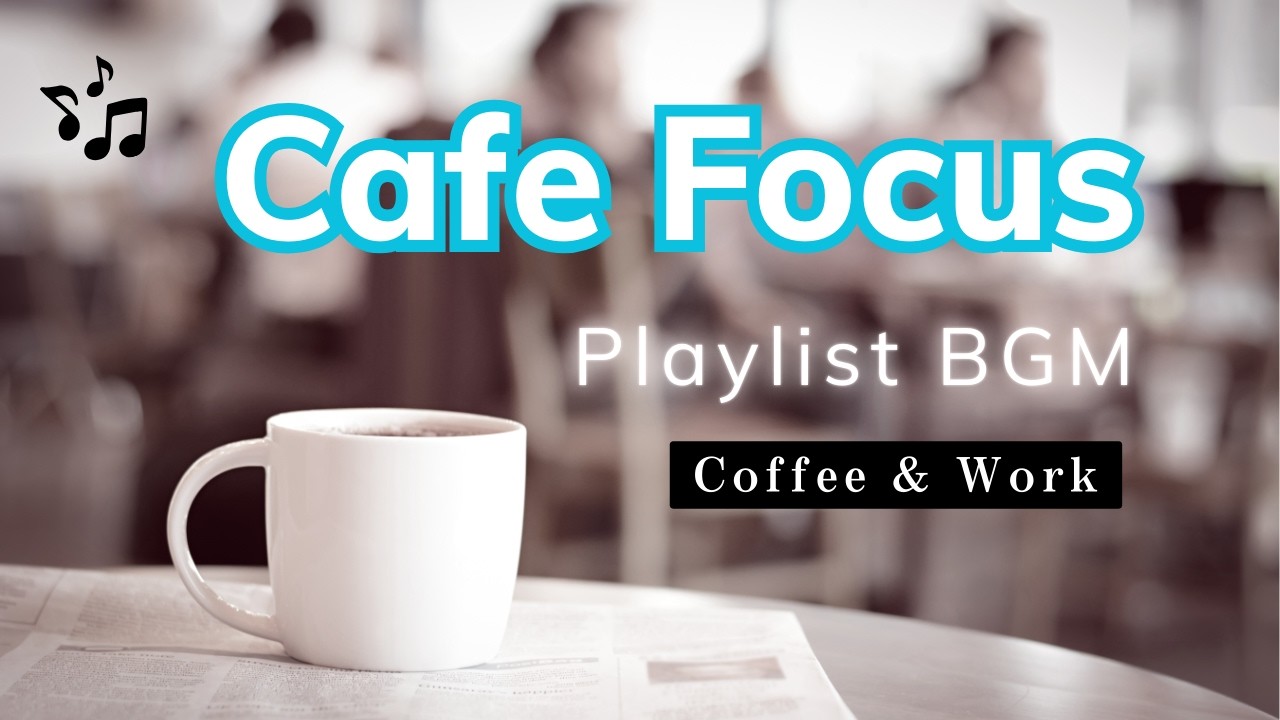 【作業用BGM】カフェ気分のGroove Jazzhop｜Cafe Groove Jazzhop 1.5 Hours｜Focus Music for Work & Study