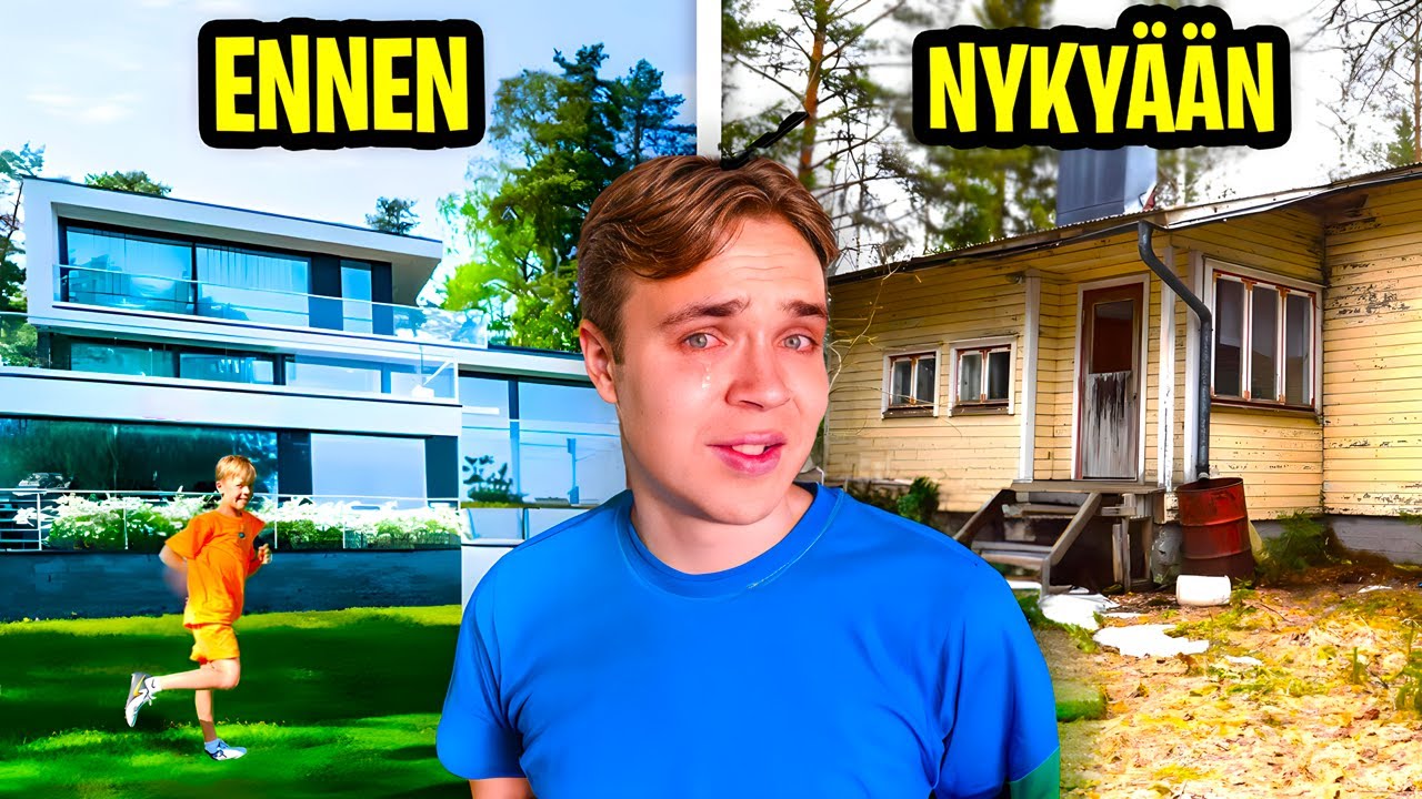 Tubettajien Talot ENNEN VS NYKY&Auml;&Auml;N!