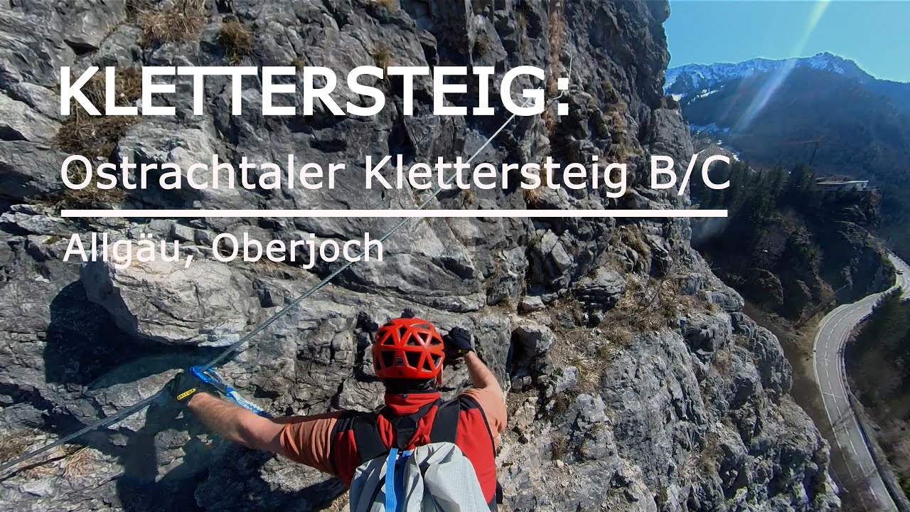KLETTERSTEIG: Ostrachtaler Klettersteig B/C - Allgäu, Oberjoch
