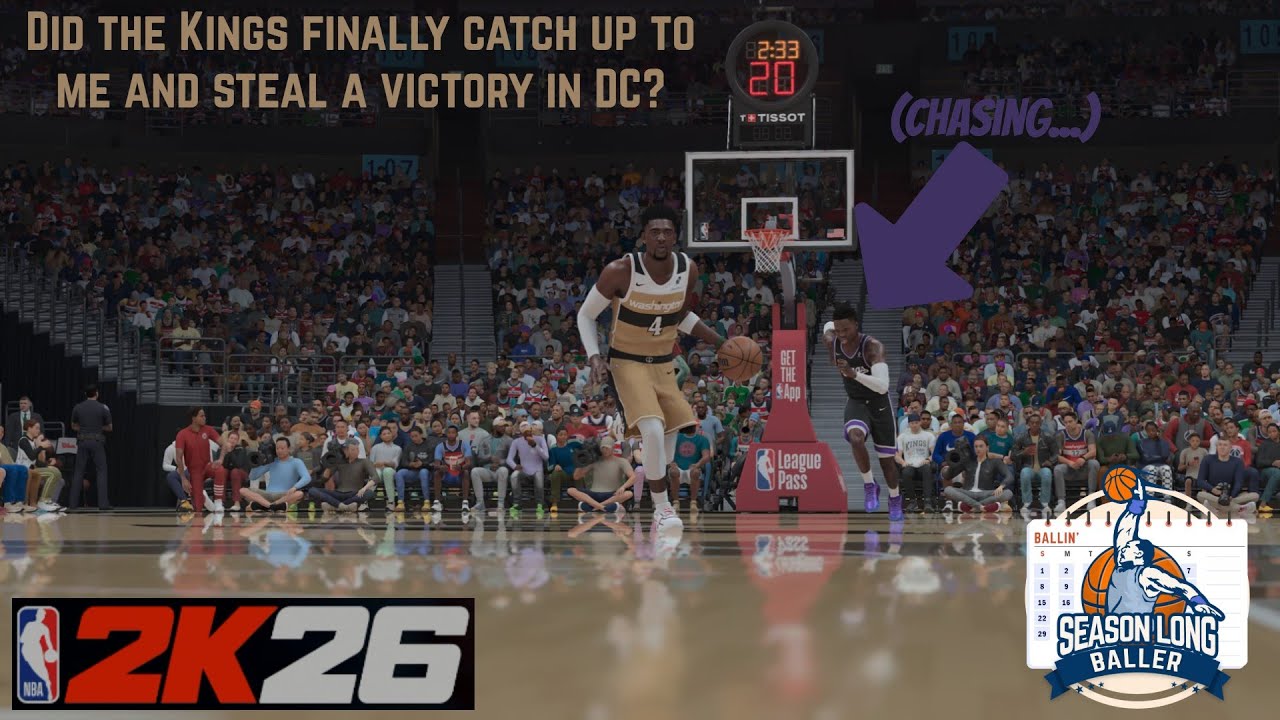 NBA 2K26: Second Matchup With The Kings...Will They Have Better Luck This Time? - S4, Game 48