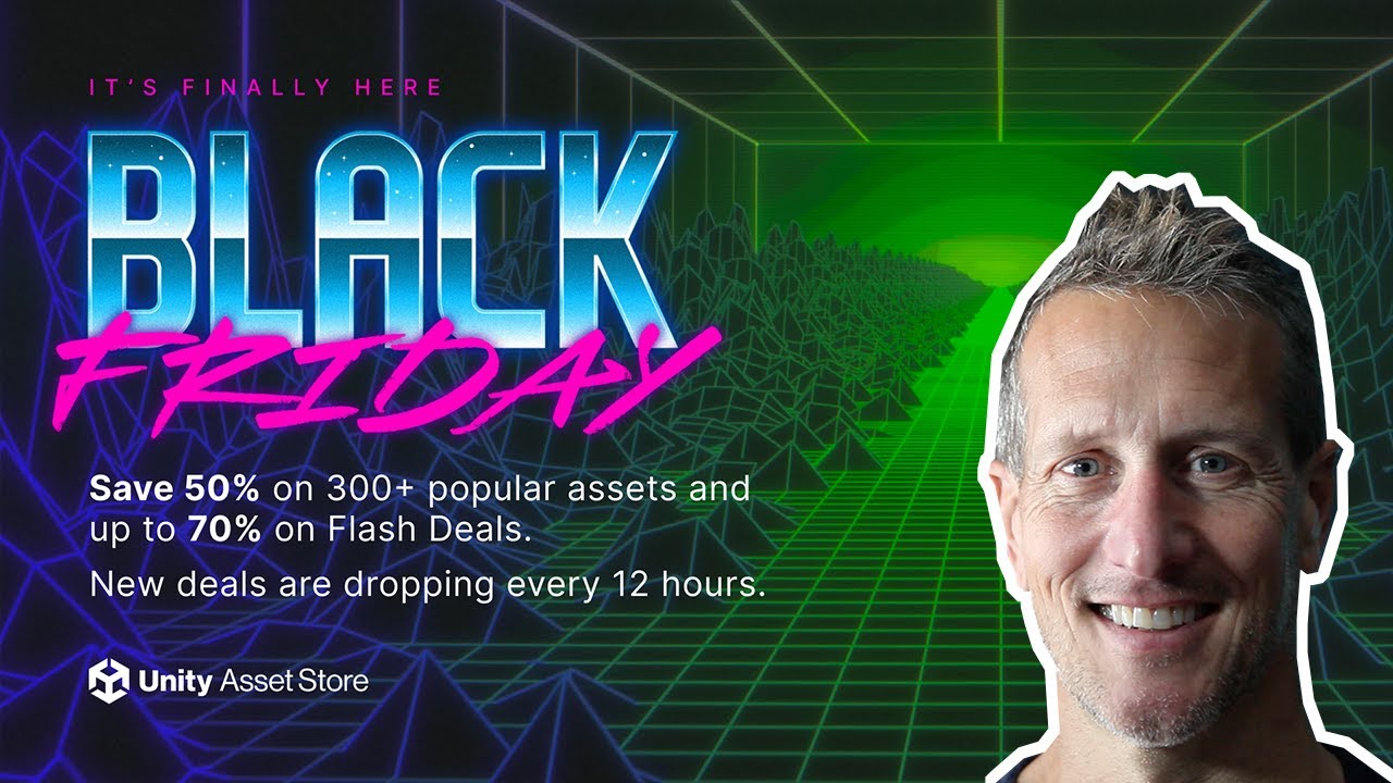 Unity Asset Store — Золотое дно Черной пятницы: скидки 50–70 % на активы!