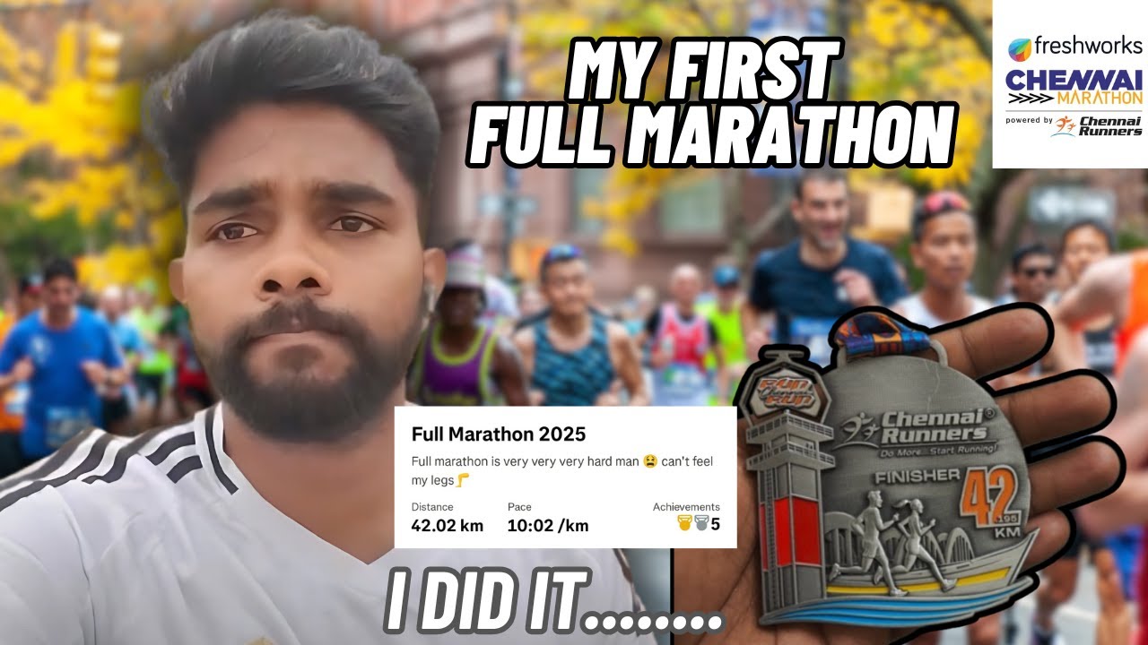 My Marathon experience | Chennai Marathon | 42KM Full Marathon