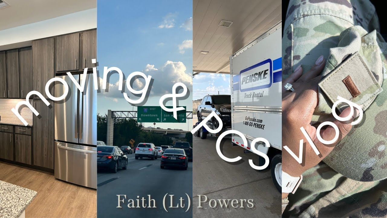 Lt Diary Ep1// Air Force Officer | Moving to San Antonio, Texas | PCSing | Active Duty Air Force