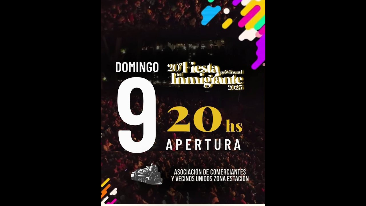 Fiesta del Inmigrante 2025 - Domingo