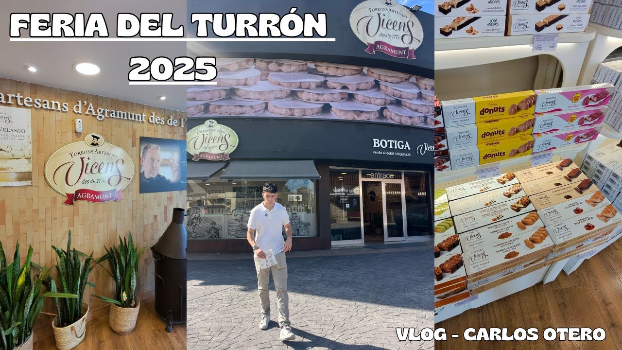 Así se vive la Feria del Turrón de Agramunt 2025