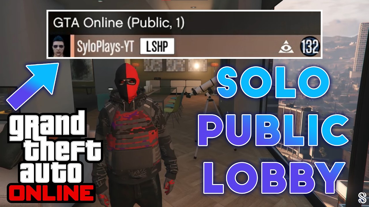 How to Get Into a SOLO PUBLIC Lobby in GTA Online! (EXTREMELY EASY)