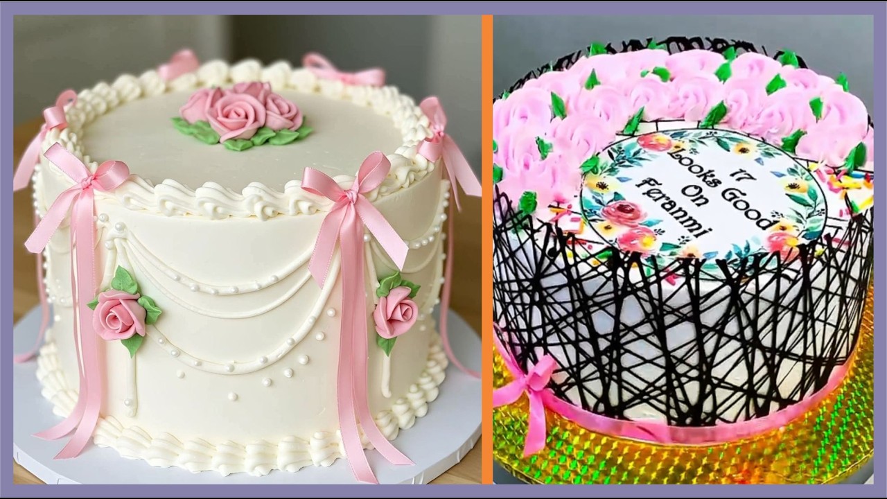 CAKE TUTORIALS TO BE LIKE A PRO AND DECORATING IDEALS JUST FOR YOU, PLS SUBSCRIBE