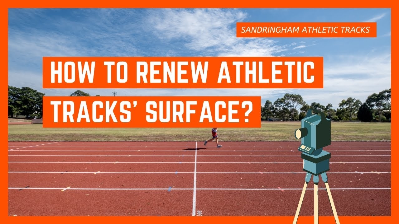 Athletic tracks synthetic surface design renewal for the Sandringham Athletic Tracks
