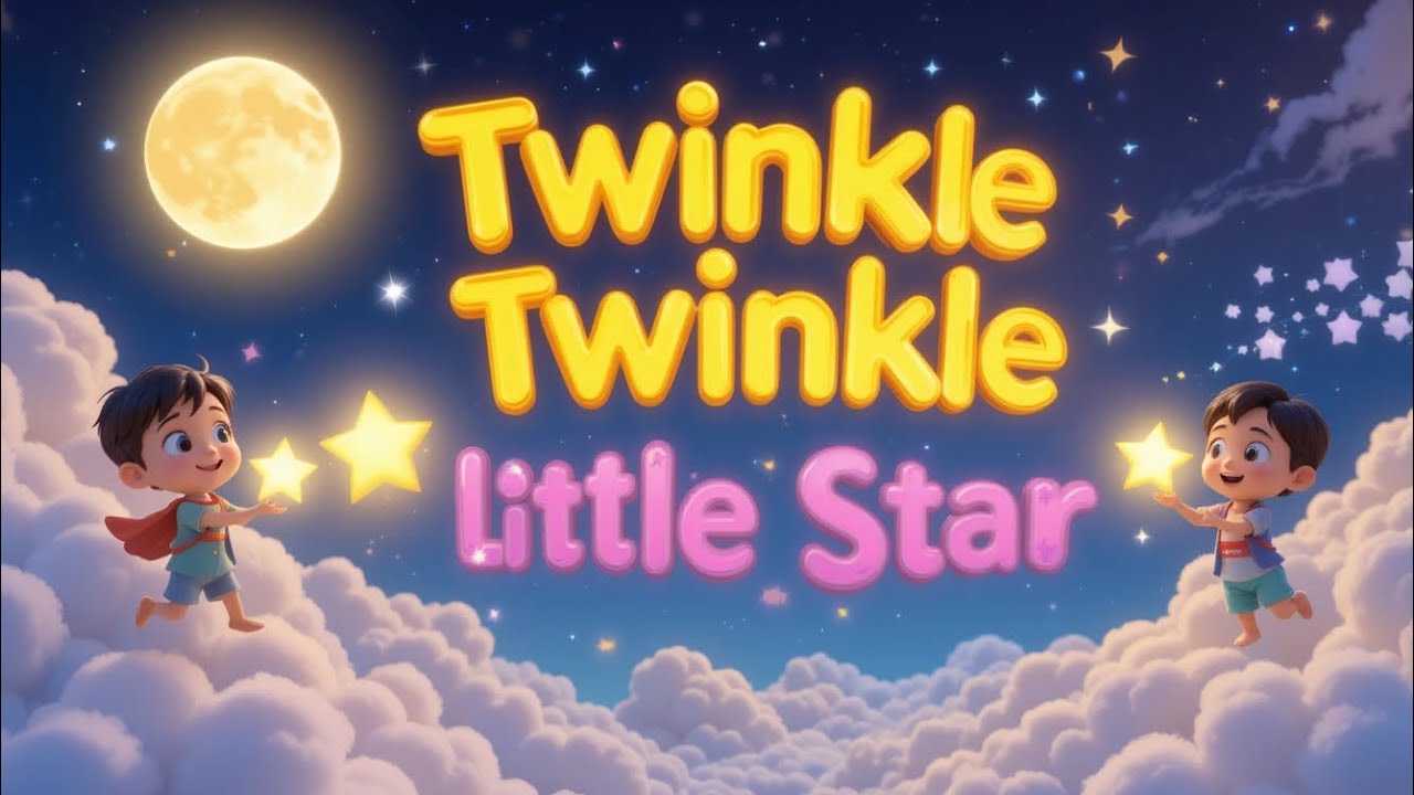 Twinkle Twinkle Little Star 🌟 Nursery Rhyme Song | @BaByMusk 