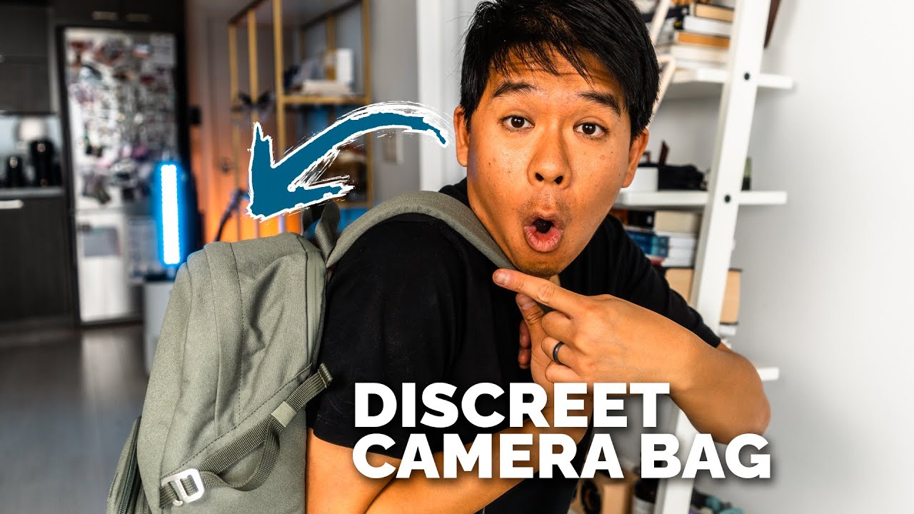 TRAVEL DISCREETLY with EXPENSIVE Camera Gear | Brevite Jumper Backpack
