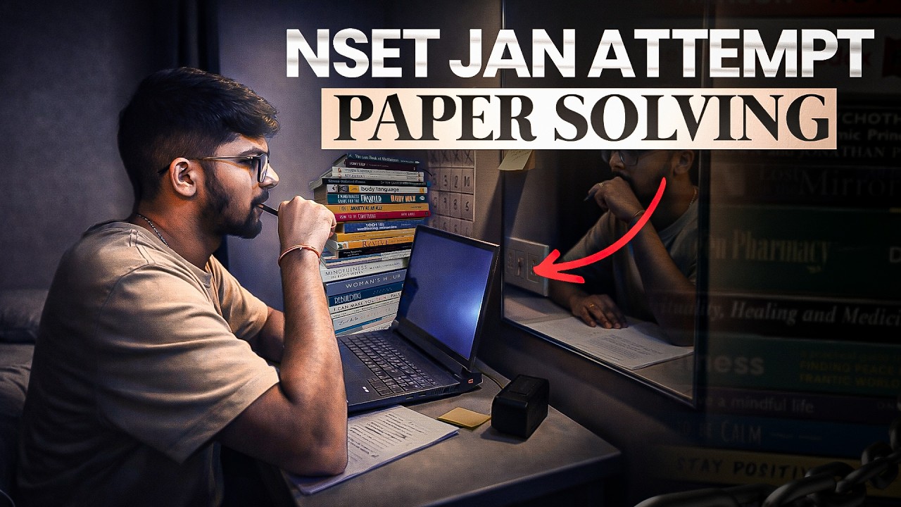 Scaler NSET 2026 - Jan Attempt Paper Solving Session | Scaler School of Technology