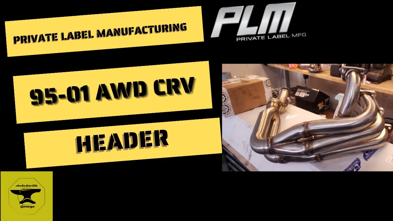 95-01 Honda CRV AWD PLM Exhaust Manifold