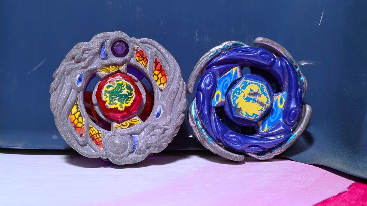 Thief Girago WA130HF vs Hyper Aquario 105F | Metal Fight Beyblade メタルファイトベイブレード