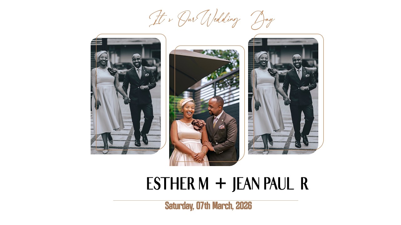 LIVE🔴 Esther M & Jean Paul R | Wedding Day | 07th March,2026