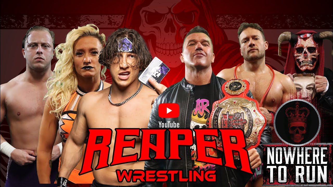 Reaper Wrestling NOWHERE TO RUN (Full Show) | Kazarian, Ace Austin, Crazzy Steve, Tommy Billington