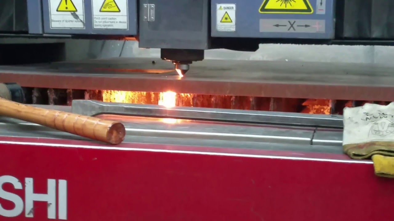 Mitsubishi 4000 Watt Laser cutting 1