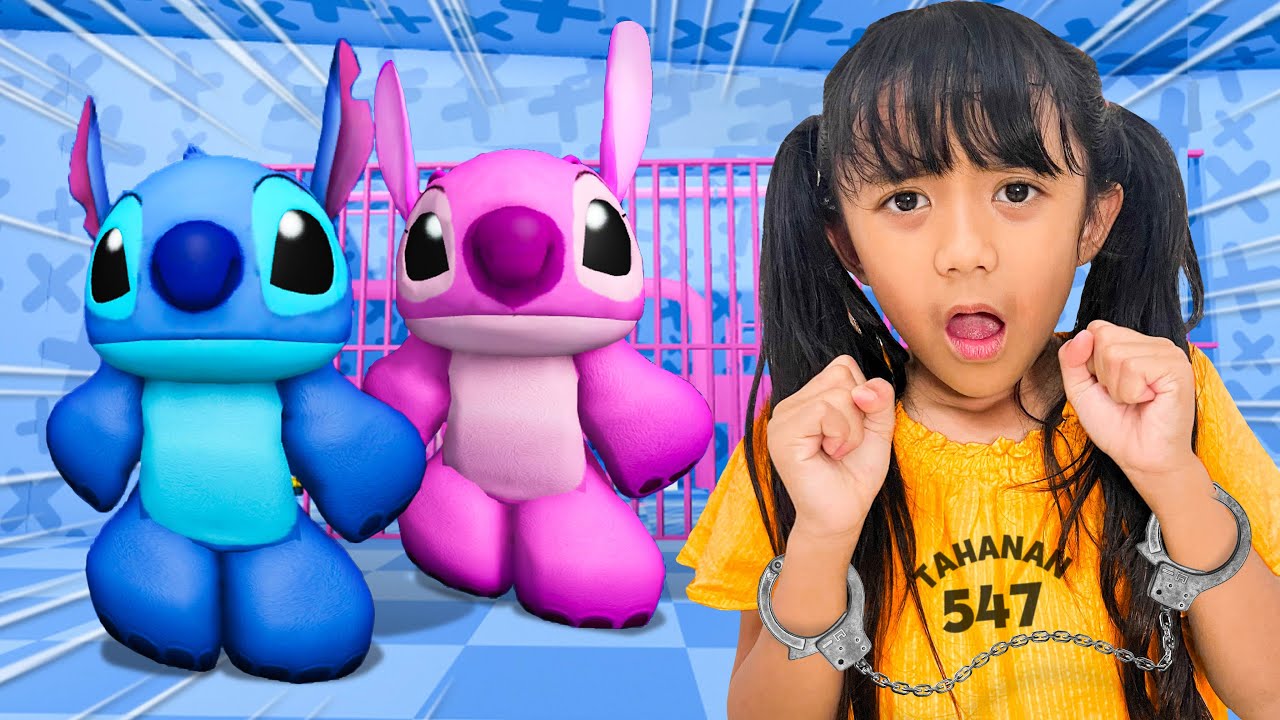 KESERUAN SAMANTHA MAIN ROBLOX OBBY DI KEJAR KEJAR ANOMALI BERBAHAYA STITCH😱 KOMPILASI GAMING