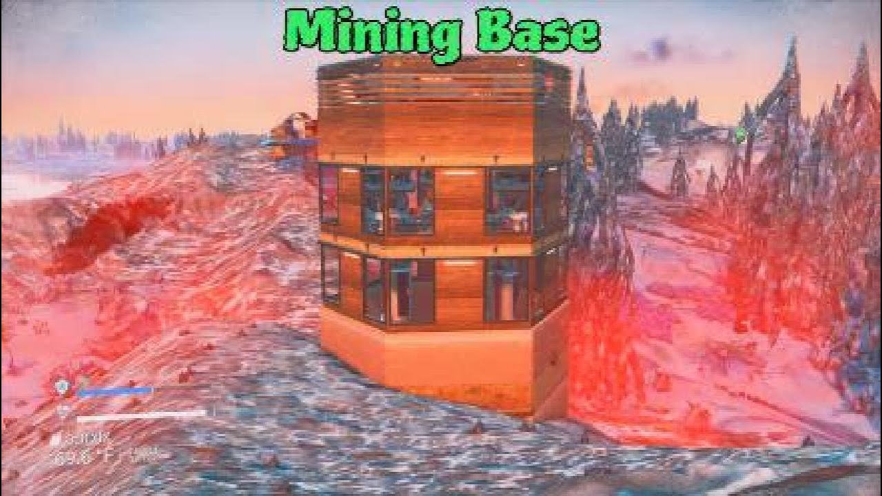 No Mans Sky  Building a Mining Base