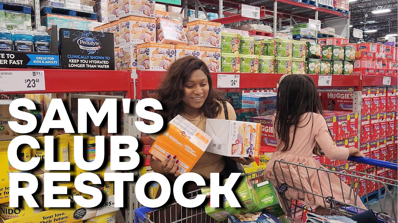 Huge Sam’s Club Haul | Fall & Kitchen Finds & Grocery Restock! #samsclub #groceryshopping #food