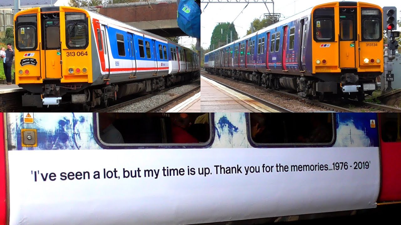 Great Northern Class 313 Farewell Tour Across the Network - 23/10/19