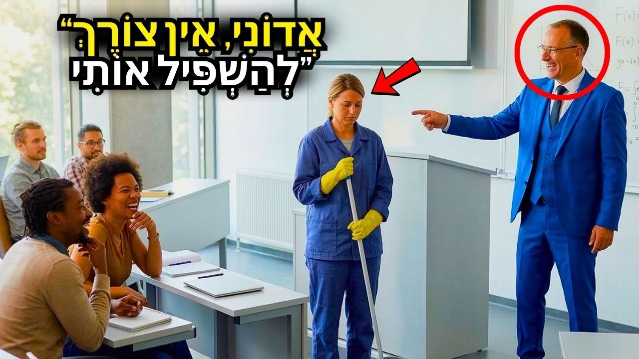 מִילְיוֹנֵר הִשְׁתַּמֵּשׁ בְּפִיזִיקָה כְּדֵי לִלְעוֹג לְעוֹבֶדֶת, אֲבָל הִיא הִפְתִּיעָה אֶת כּוּלּ