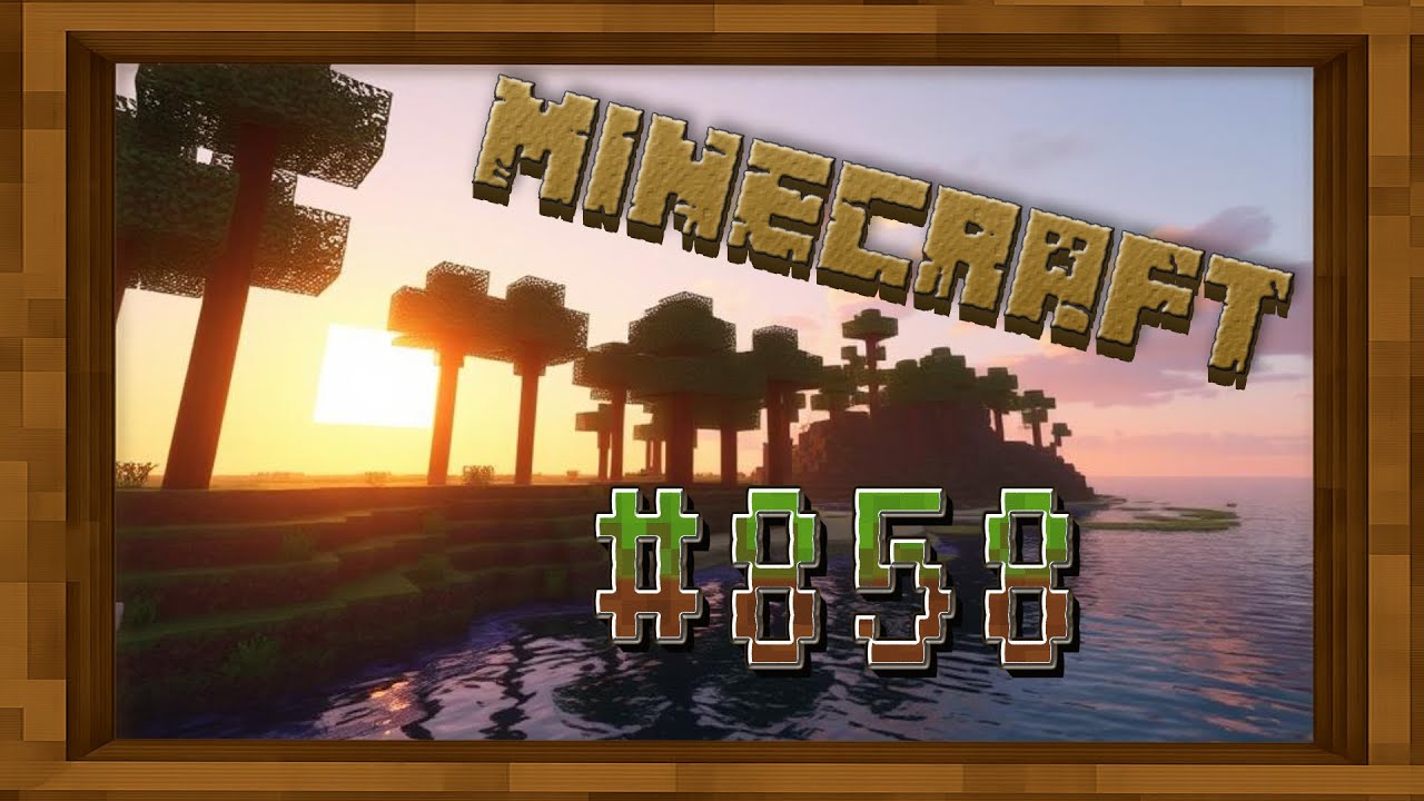 Let's Play Minecraft - Wasser ausm Keller pumpen - #858
