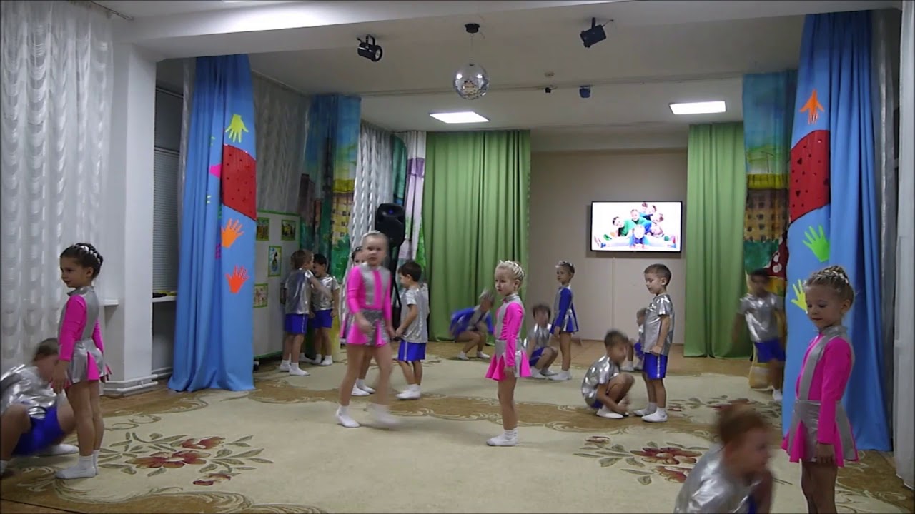 Акробатический танец   Д сад № 15    Тополёк