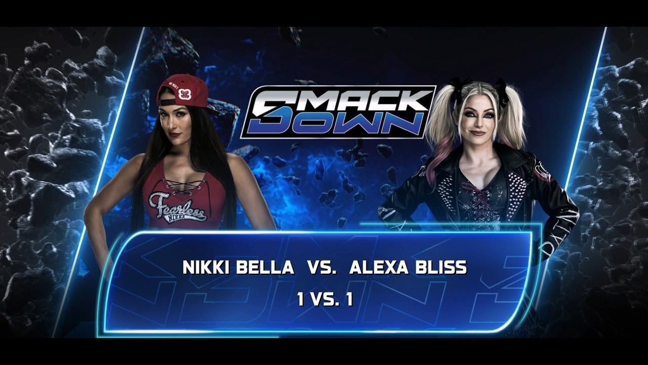 WWE 2K26 Nikki Bella vs Alexa Bliss