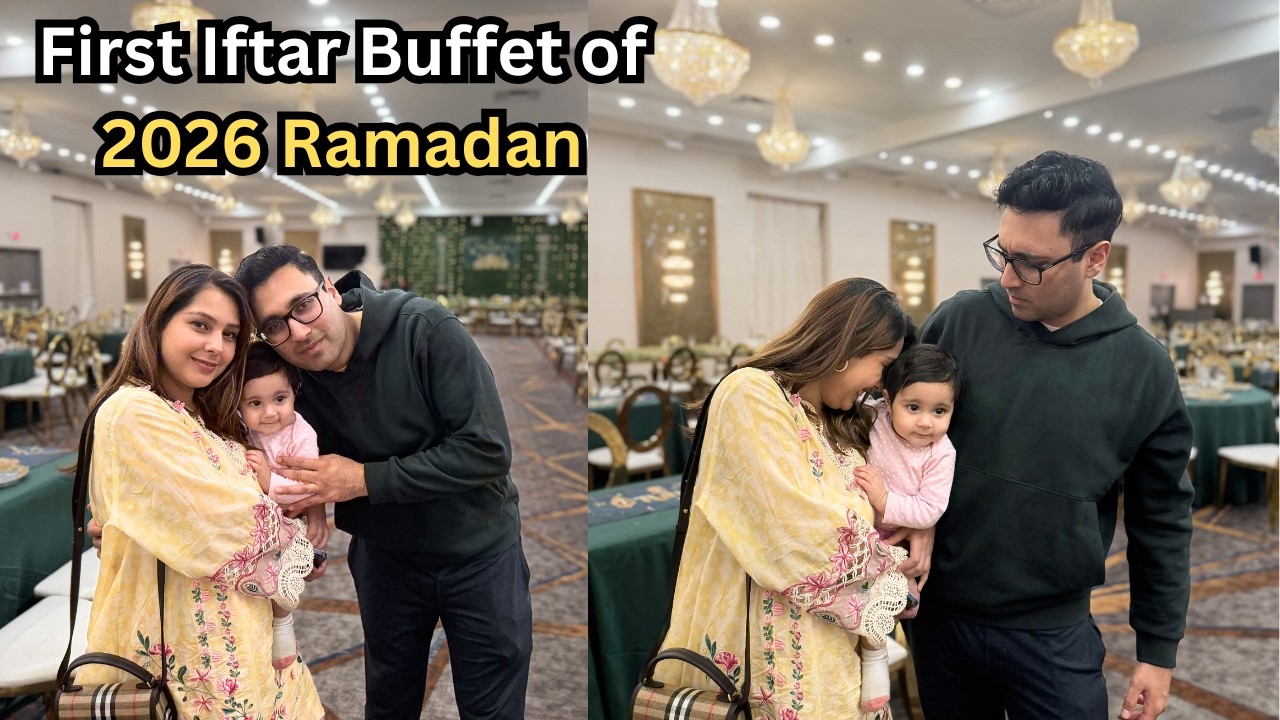 Ramadan Iftar Buffet in USA 🇺🇸 | Ramadan Series