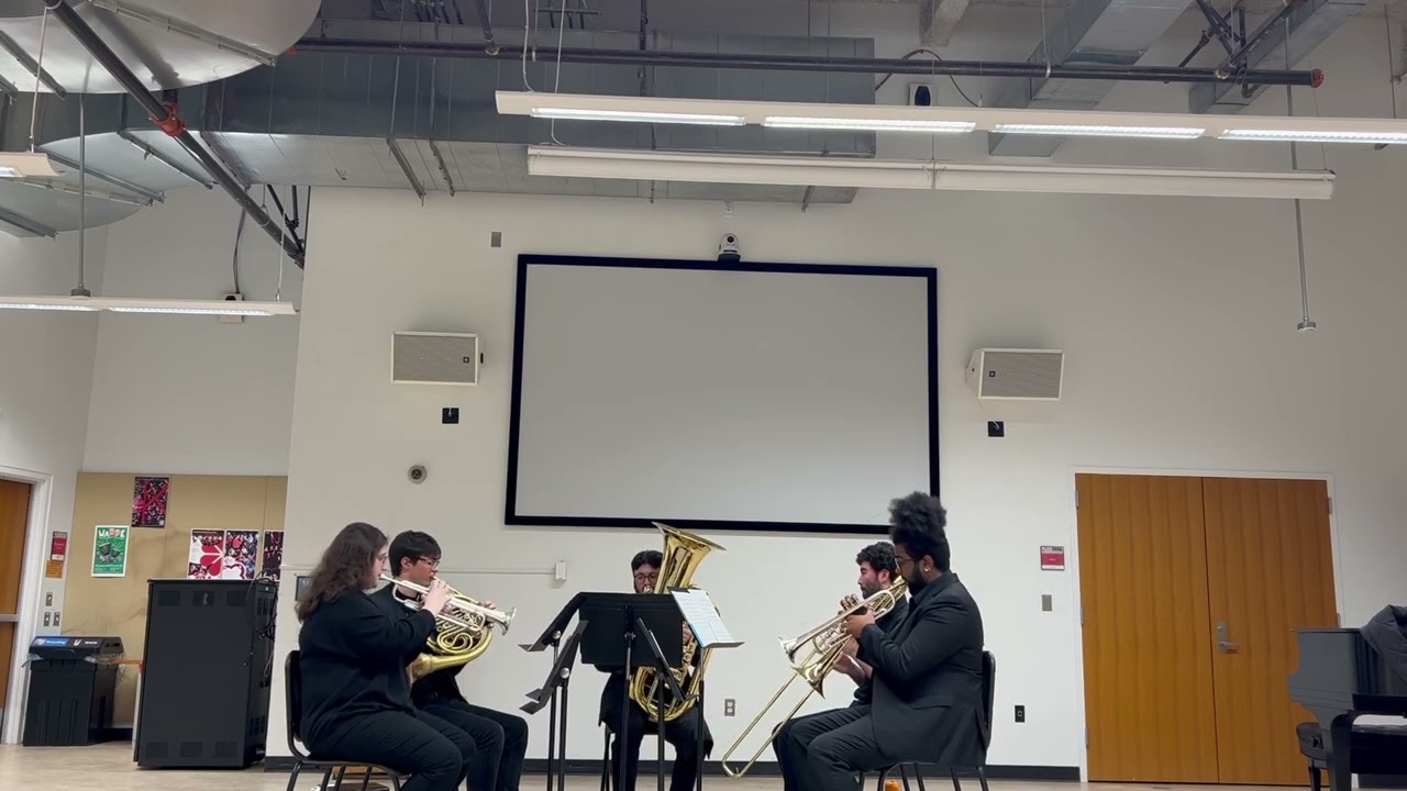 Malcom Arnold Brass Quintet Mvt. 2 - Hermes Brass