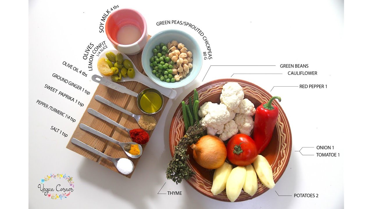 MOROCCAN TAGINE RECIPE - Berber tagine (vegan)